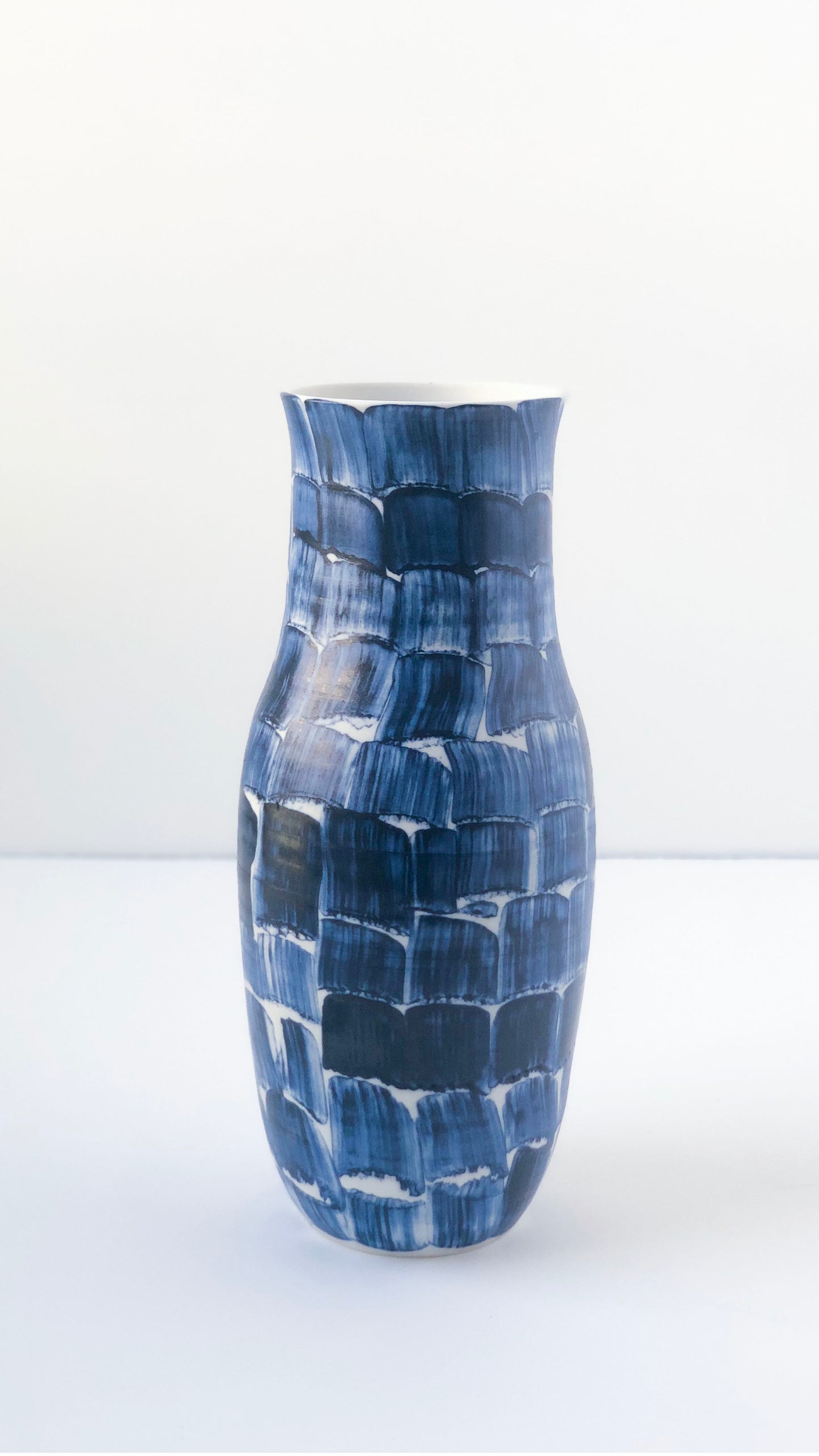 Cobalt Rap Narrow Vase