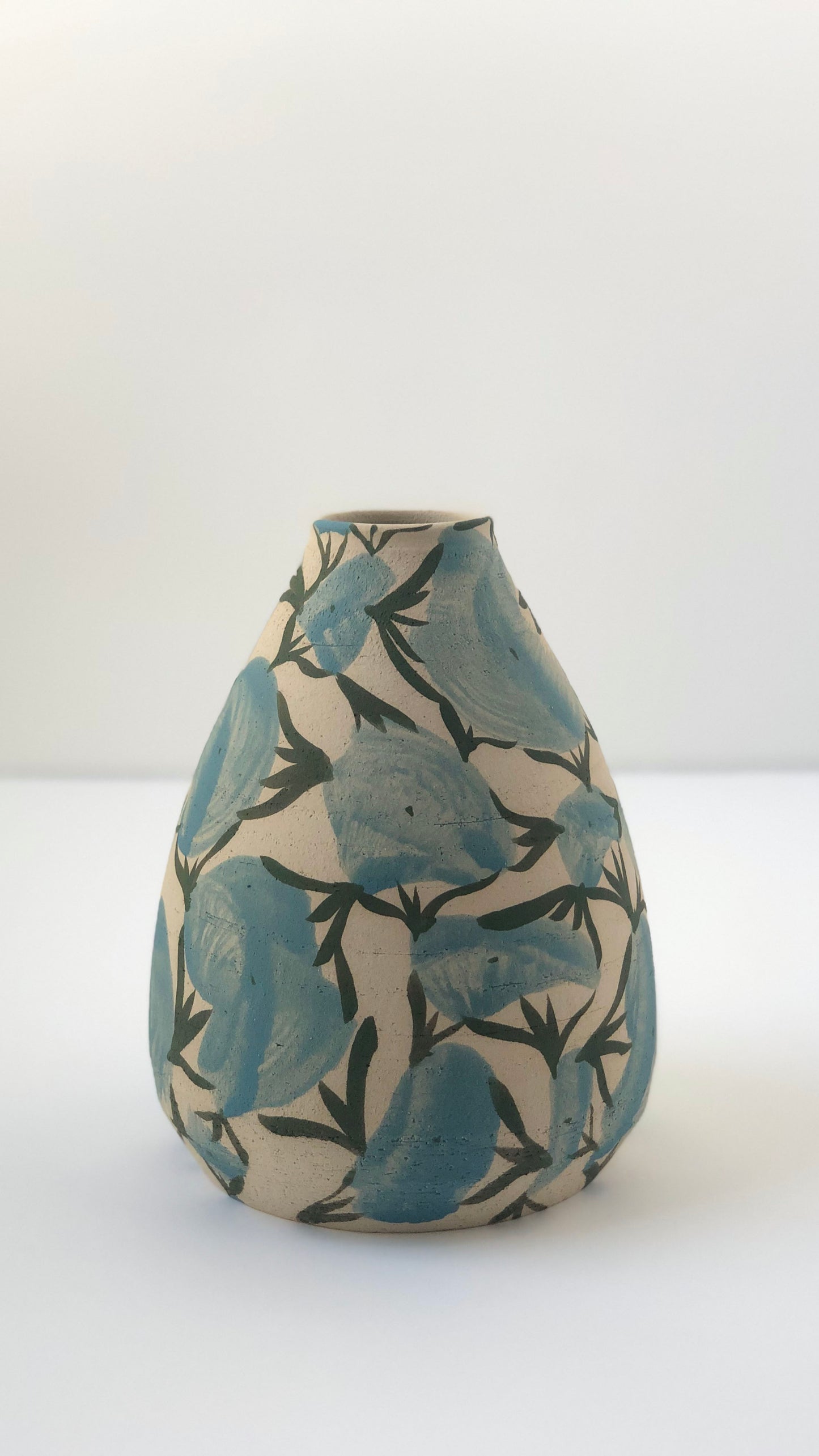 Green Cotton Vase