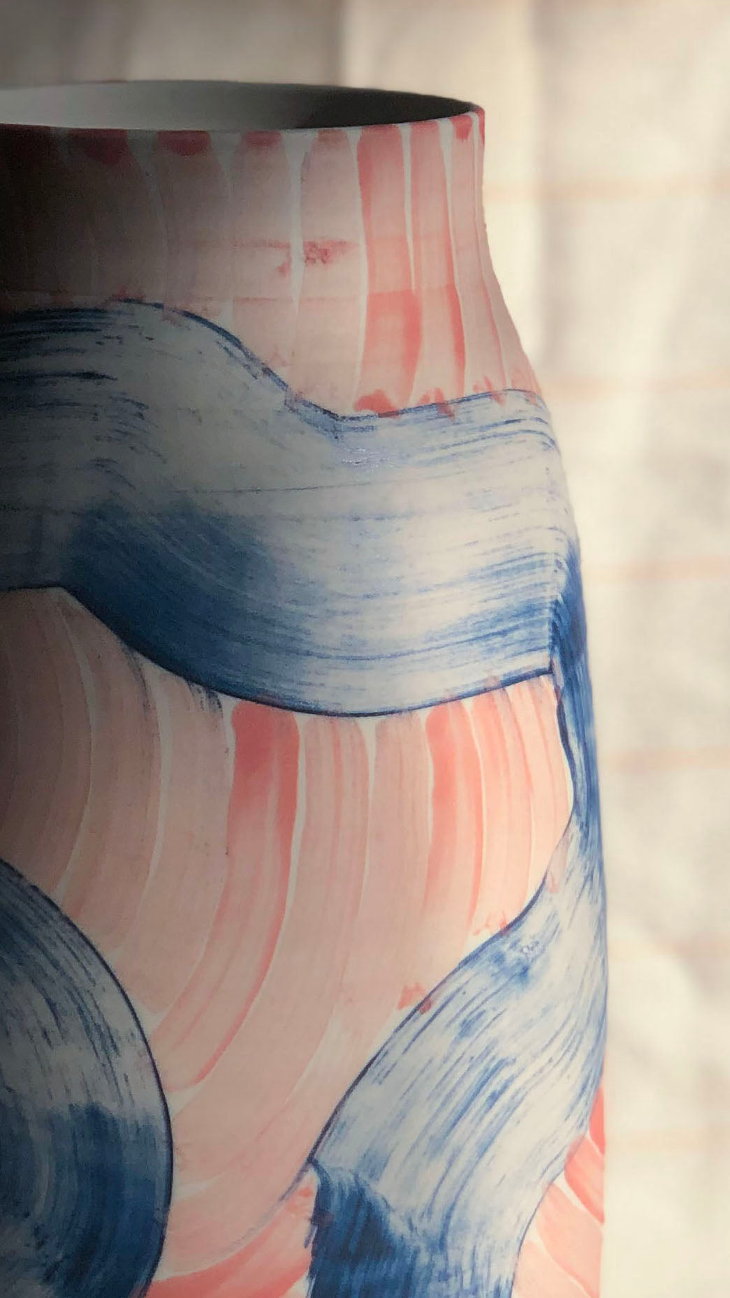 Pink/Blue Vase