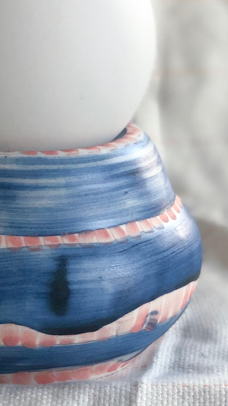 Pink/Blue Table Lamp