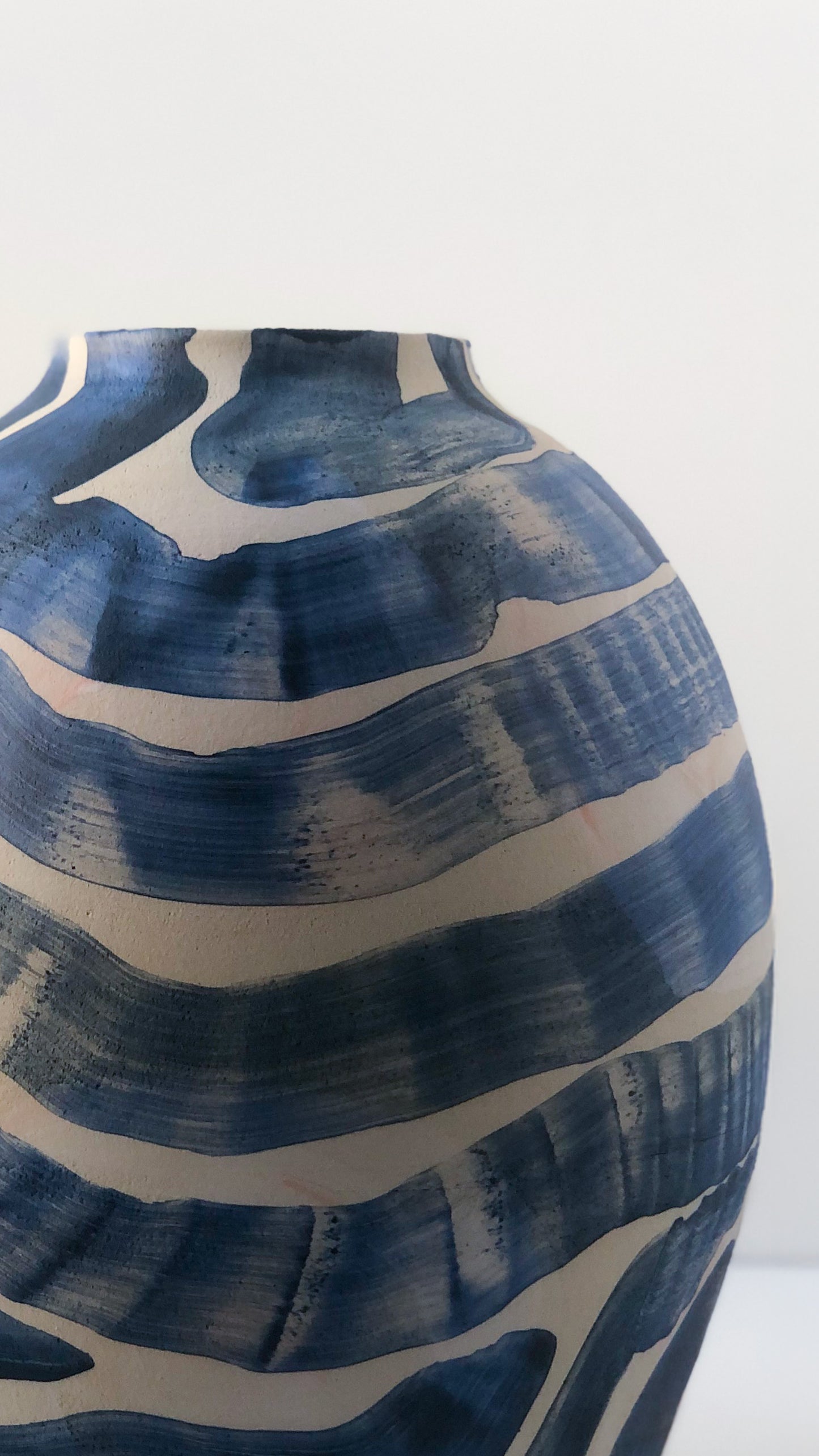 Stoneware Cobalt Giant