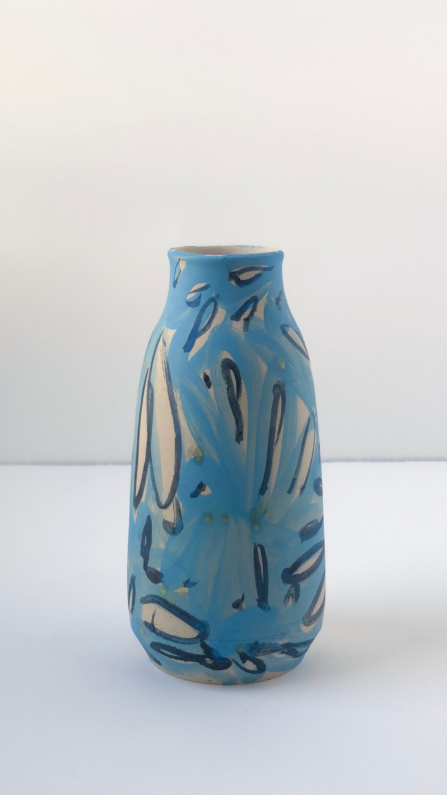 Stoneware Flora Med Vase