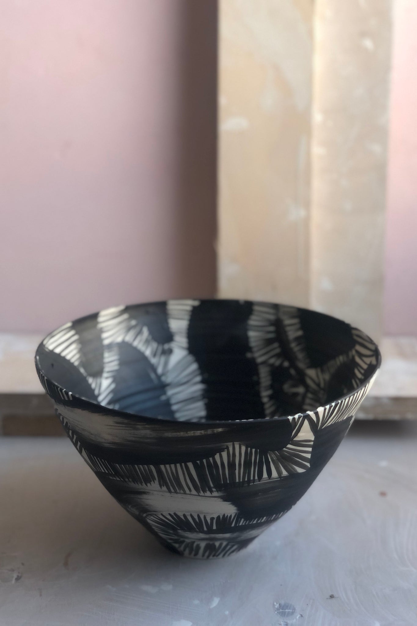 Black and White Bowl #2
