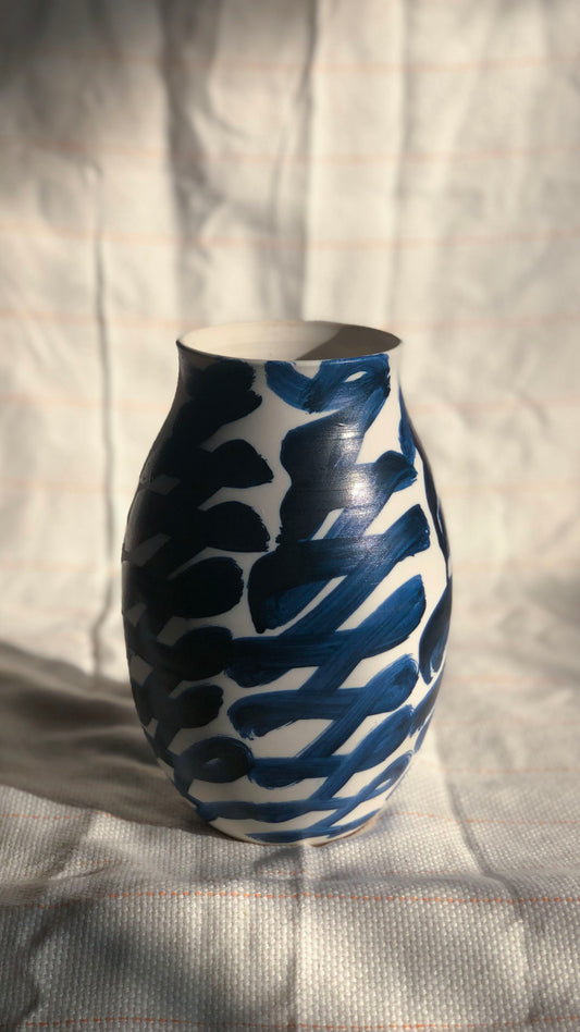 Blue/White Moonjar