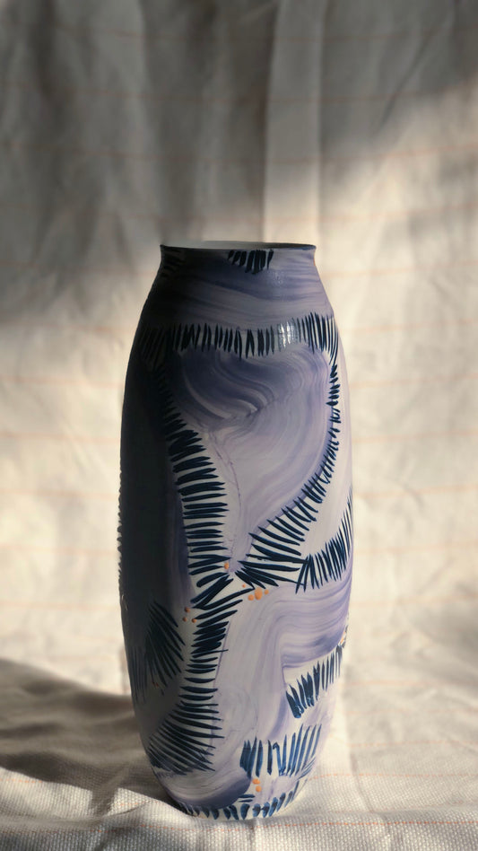 Plum/Blue Vase