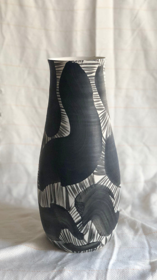 Black/White Tall Vase