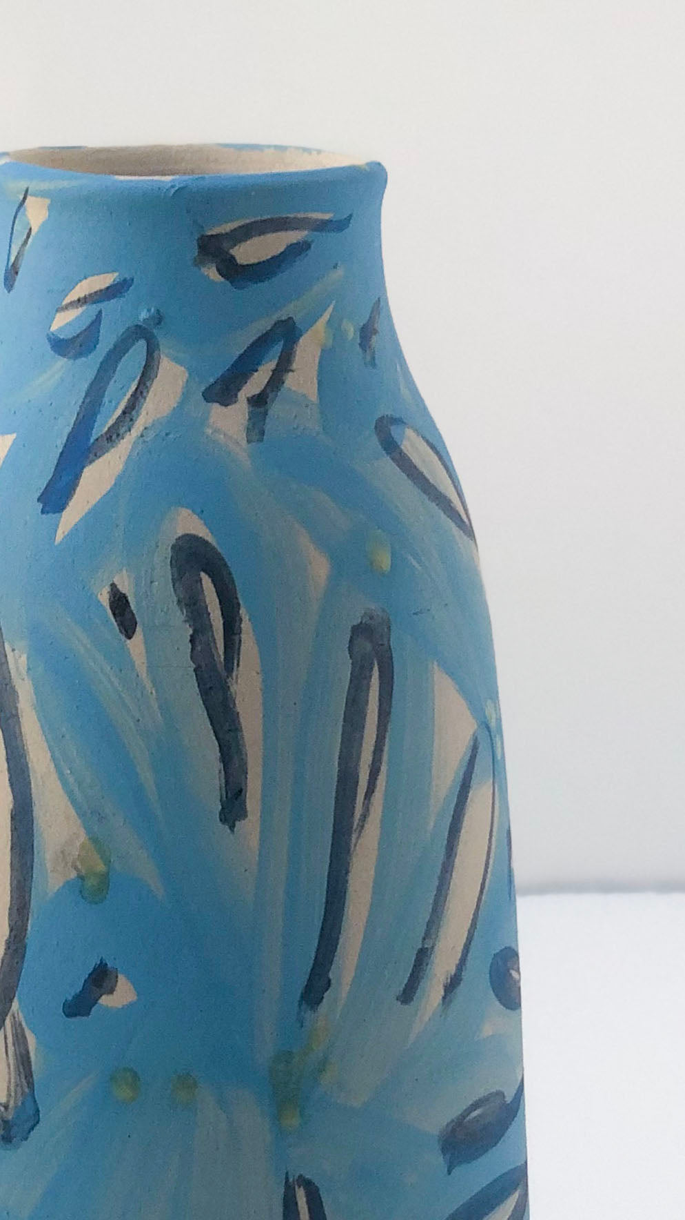 Stoneware Flora Med Vase